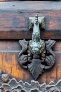 Old door knob, Unesco site Queretaro
