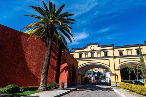 Plaza on January 24, Unesco site Tequila