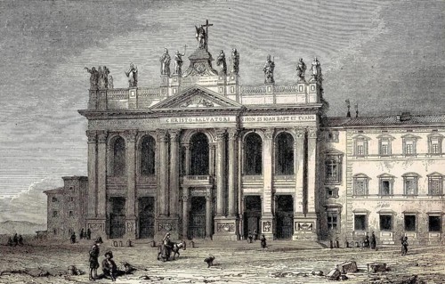 The Papal Archbasilica of St. John Lateran or Arcibasilica Papale di San Giovanni in Laterano, commonly known as St. John Lateran Archbasilica
