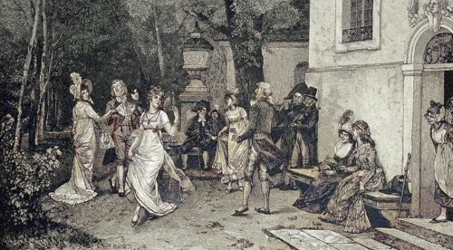Rural Festival, Musicians Playing to the Dance