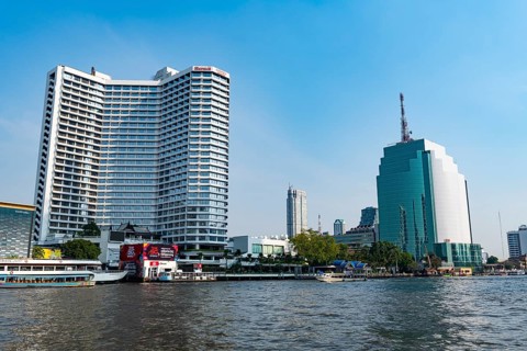Skyline of Bangkok, Chao Phraya River