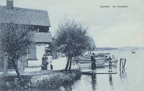 Am Oberpfuhl in Lychen, district of Uckermark in the north of Brandenburg