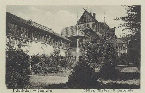 Sanatorium in Hohenlychen, district of Uckermark in the north of Brandenburg