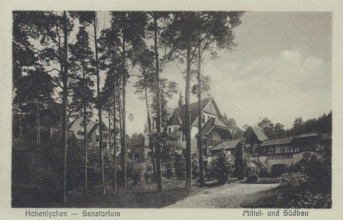 Sanatorium in Hohenlychen, district of Uckermark in the north of Brandenburg