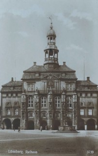 Town hall of Lueneburg, Lower Saxony