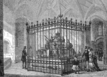 The Jewel Room in the Tower of London,1880