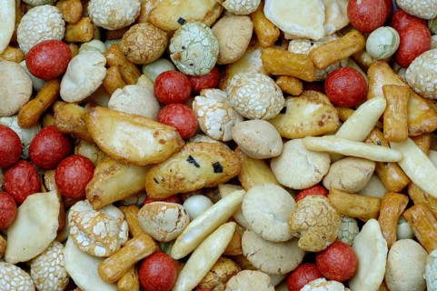 Rice biscuits, Japanese rice crackers