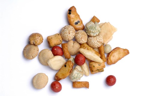 Rice biscuits, Japanese rice crackers