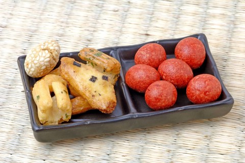 Rice biscuits, Japanese rice crackers