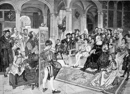 Puppet Theatre at the Court of Margaret of Austria,1892