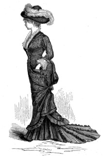 Woman, saleswoman in a shop according to her line of business