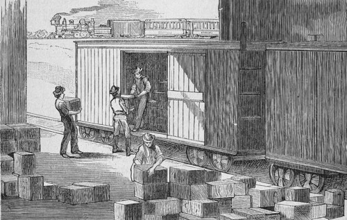 Thurber & Co canning factory in Moorestown, New Jersey