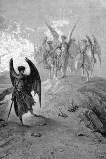 The Banishment of Satan from Heaven, Lucifer