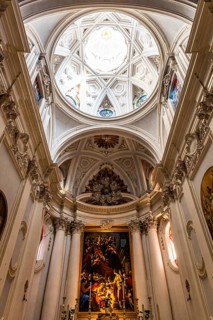 Dome of the monastery church, Monte Oliveto Maggiore Abbey
