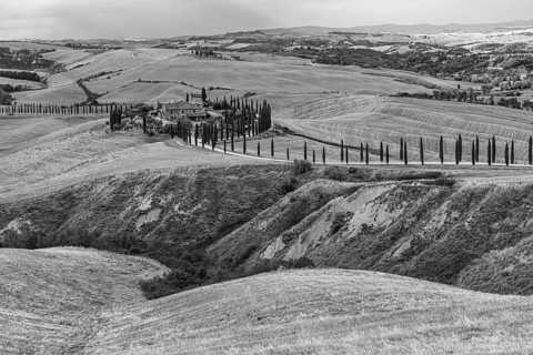 Country house Baccoleno, on the hills of the Crete Senesi