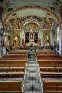 Catholic Parish Church, Maria-Opferung