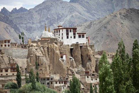 Lamayuru Monastery or Lamayuru Gompa, Lamayuru