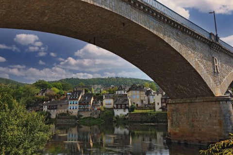 Argentat on the Dordogne, Correze department