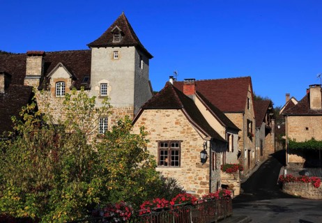 Carennac in the Lot department, Midi-Pyrenees