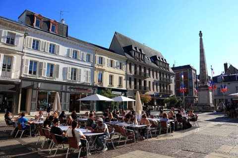 Chartres, old town