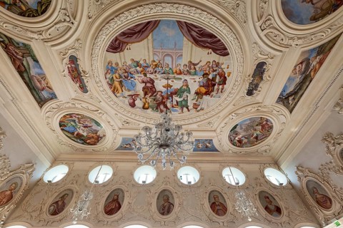 Ceiling Kaisersaal, Corvey Monastery