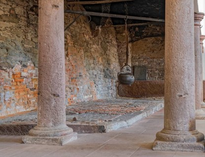 Former cooking area, Corvey Monastery