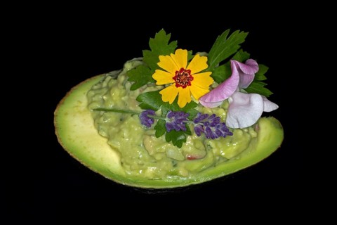 Half avocado,