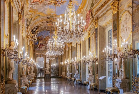 Mirror Gallery in the Royal Palace, Palazzo Reale