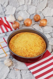 Swabian cuisine, Haertsfeld potato cake with curd dough base