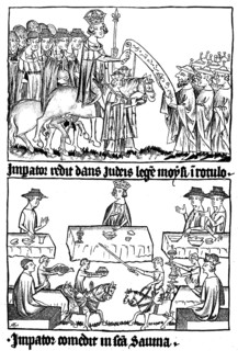 Emperor Henry's Romantic is a popular name for King Henry VII's journey to Italy in the years 1310 to 1313 in a late medieval picture book, the picture cycle of the Codex Balduini Trevirensis