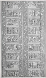 Depictions from the life of St. Adalbert, the arch reliefs on the portal of Gniezno Cathedral