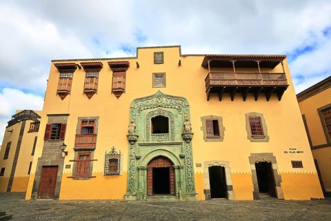 Columbus House, Casa de Colon in Las Palmas de Gran Canaria. Las Palmas