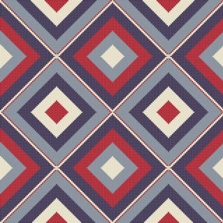 Ethnic American Indian embroidery inspired seamless pattern design. Vector background,
