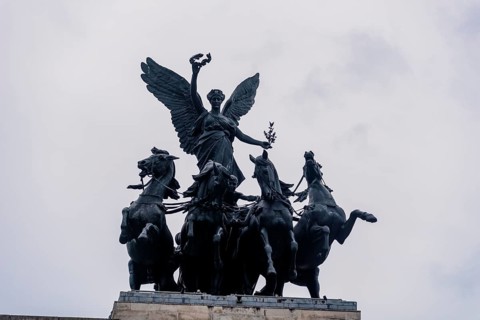 Wellington Arch, triumphal arch at Hyde Park Corner