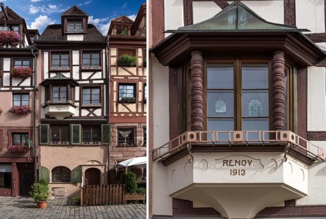 Historic half-timbered house with choir, totally renovated by the Friends of the Old Town