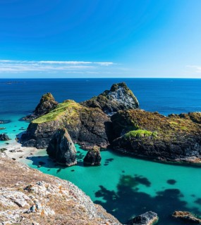 Kynance Cove and Asparagus Island, Cornwall