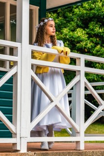 First Holy Communion of Little Girl,