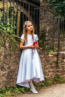First Holy Communion of Little Girl,
