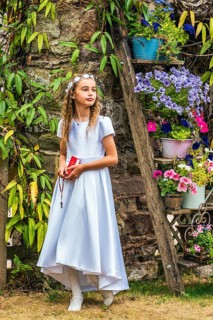 First Holy Communion of Little Girl,