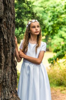 First Holy Communion of Little Girl,