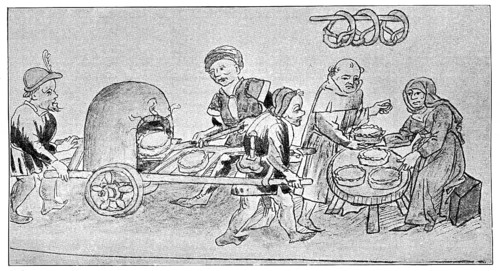 Foreign bread bakers in the Konstanzer Strasse at the time of the Council, early 15th century