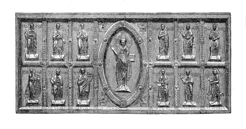 Liturgical devices of the Middle Ages, antependium