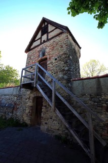 Historic town wall of Bad Saulgau. Sigmaringen, Tuebingen