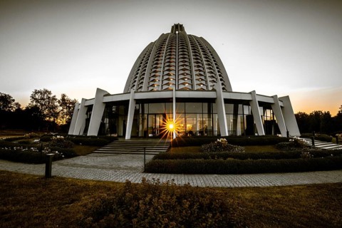 Bahai Temple, only house of worship and religious centre of the Bahai religion in Europe