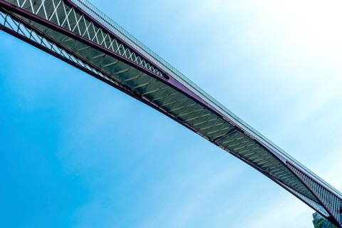 TINTAGEL Castle Bridge, North Cornwall