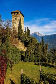 Lebenberg Castle, near Cermes