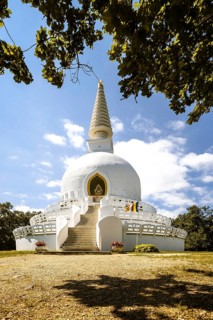 White Peace Stupa Zalaszanto, Buddhist centre