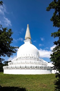 White Peace Stupa Zalaszanto, Buddhist centre