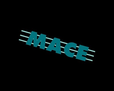 Mace shop, rotated logo