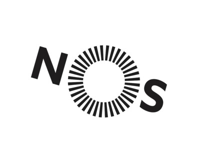 NOS Portuguese media company, rotated logo